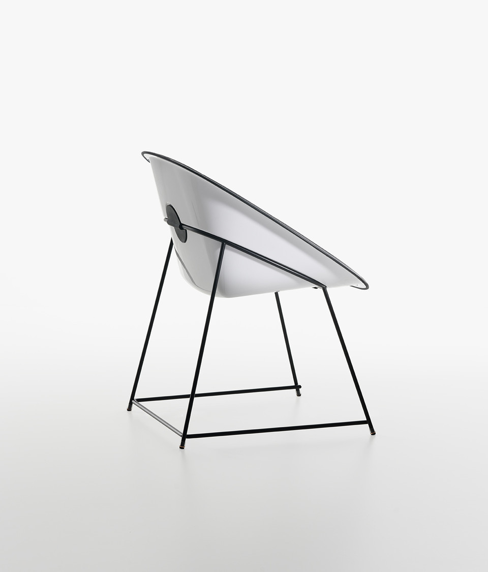 Plank - CUP chair, white