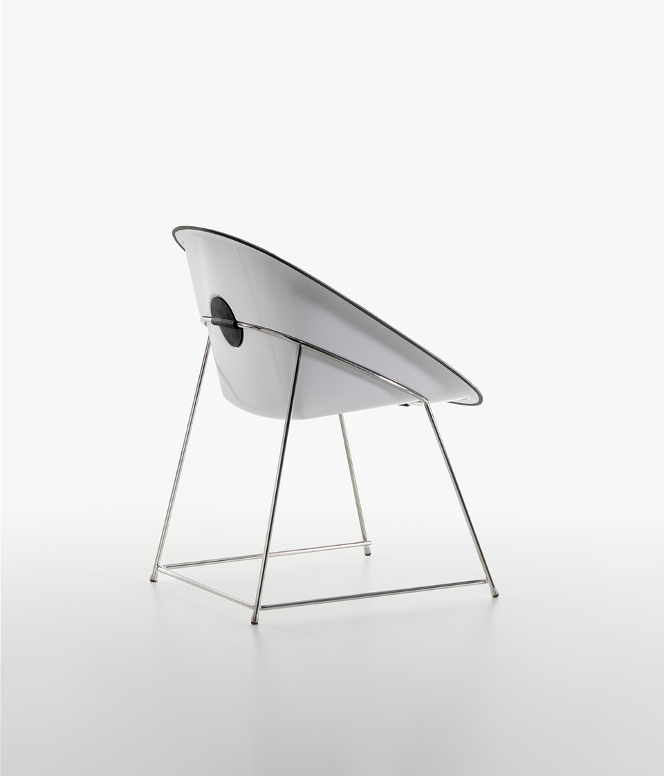 Plank - CUP chair, white