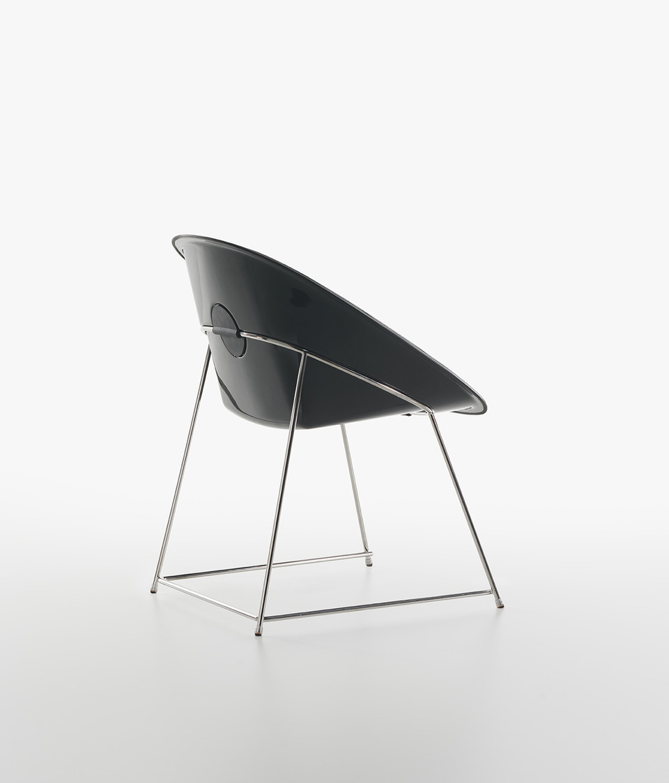 Plank - CUP chair, black