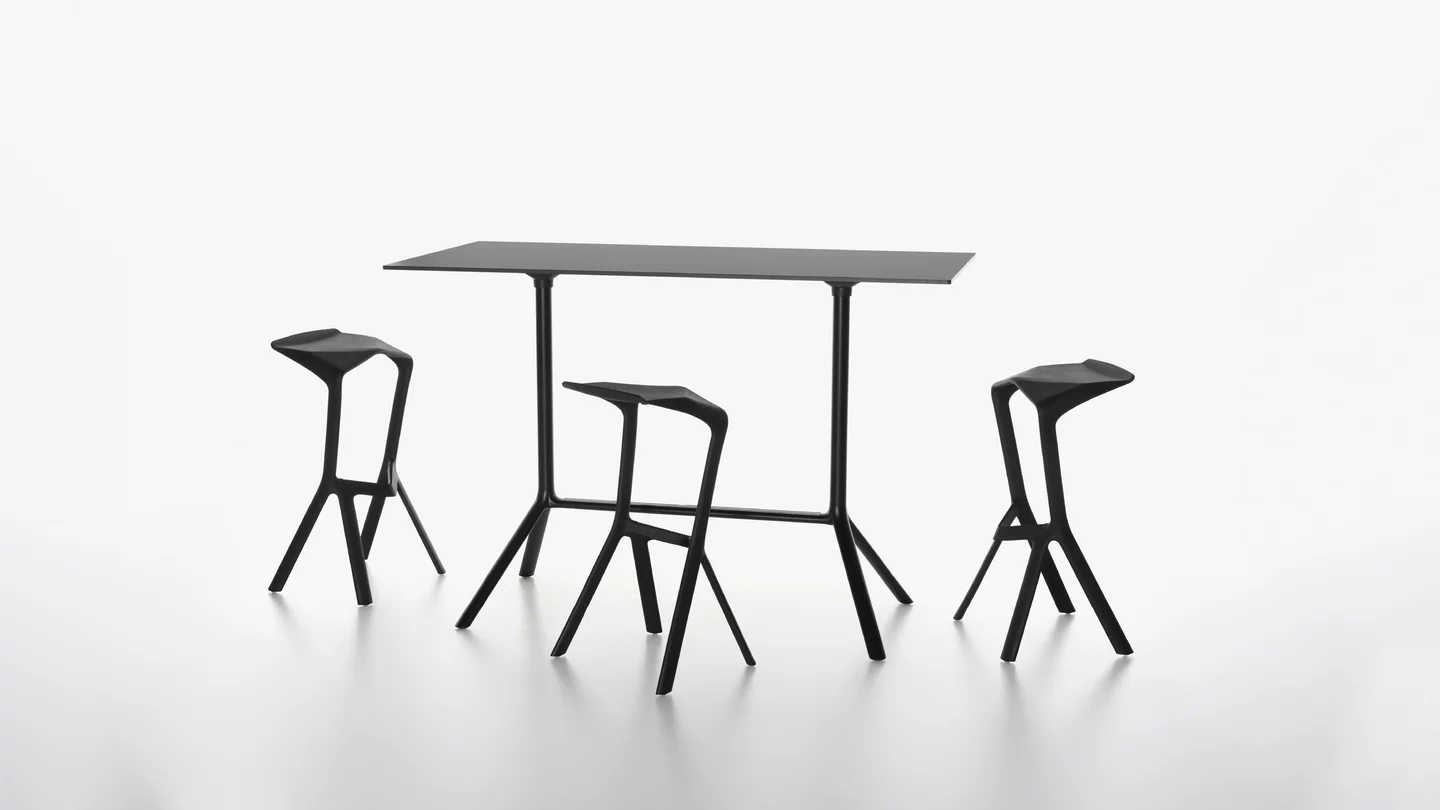 MIURA table rectangular, 73 cm