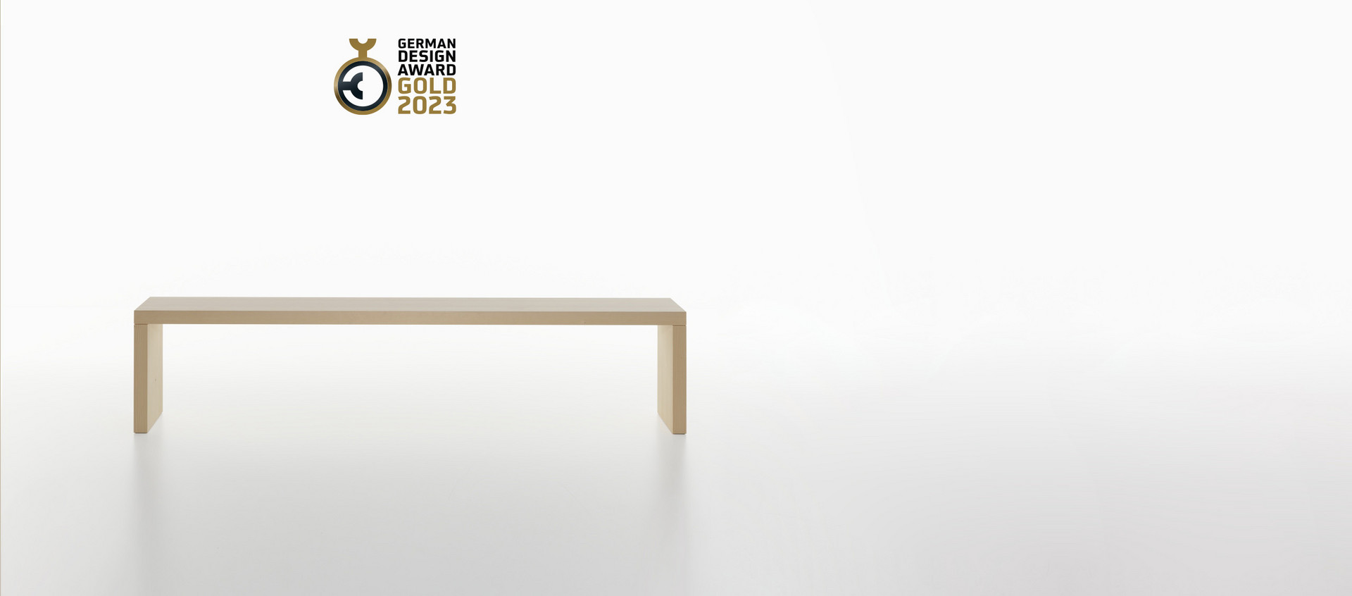 Plank, Spruce, table, wood, indoor, Grcic, Bench table, German design Award Gold, 2023