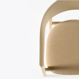 monza armchair soft detail backrest