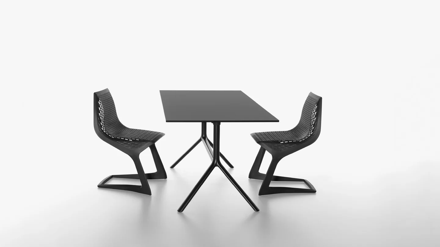 MIURA table rectangular, 73 cm