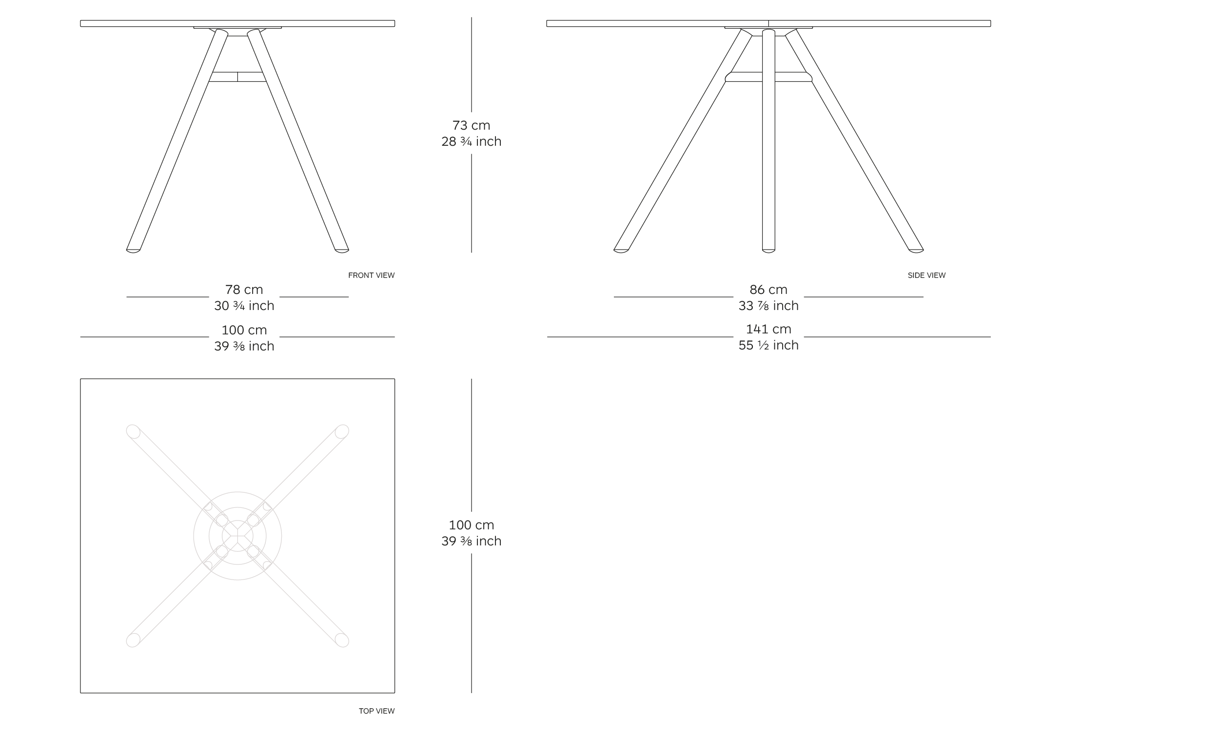 mart table dimensions