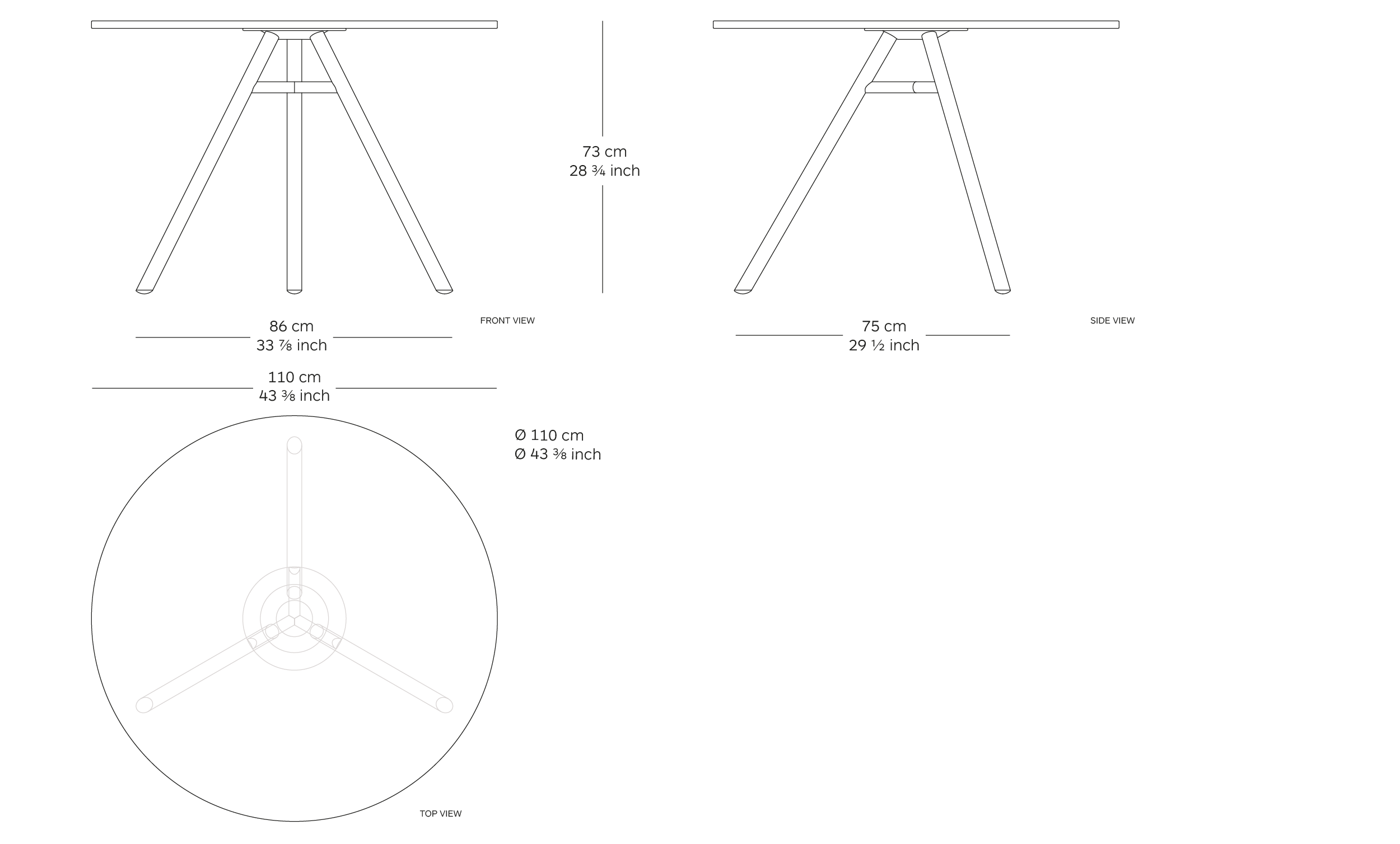 mart table dimensions